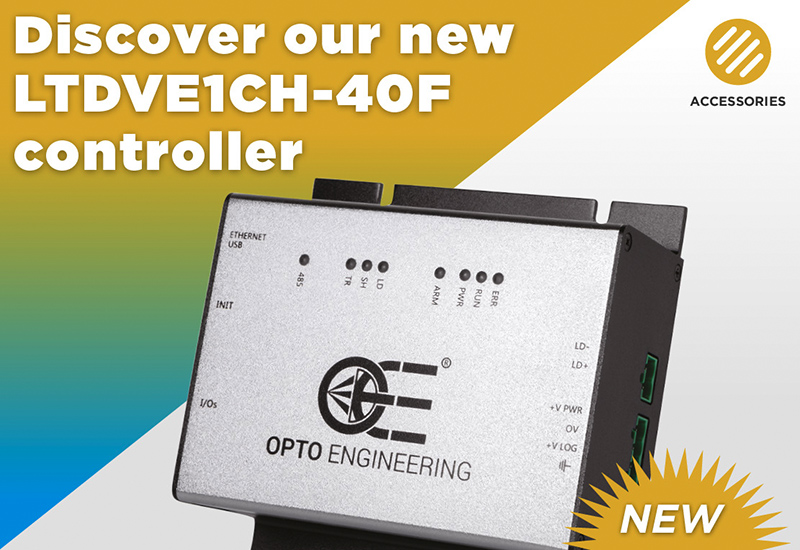 Introducing LTDVE1CH-40F, the new 1 channel LED Strobe Controller by Opto Engineering®