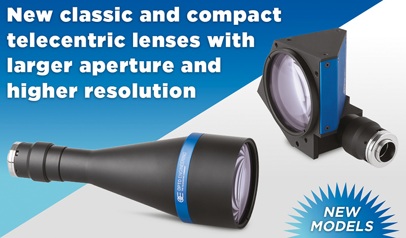 Discover our new TC2MHRP and TC2MHRP CORE high resolution telecentric lenses for sensors up to 1”